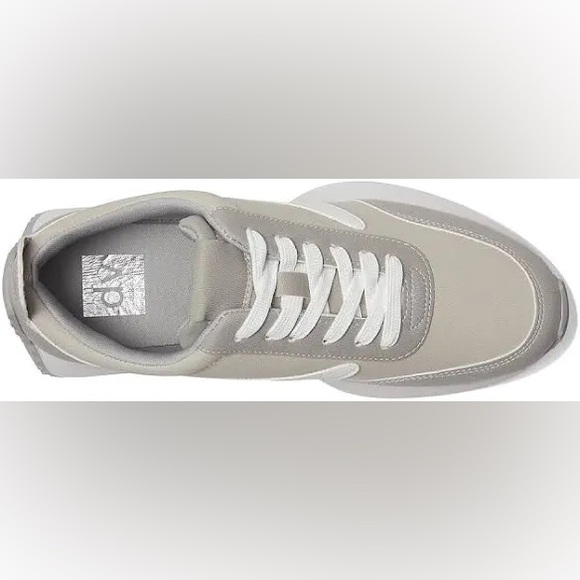 New Dolce Vita Women Gray White Lace Up Sneakers Size 7.5 - Picture 2 of 4